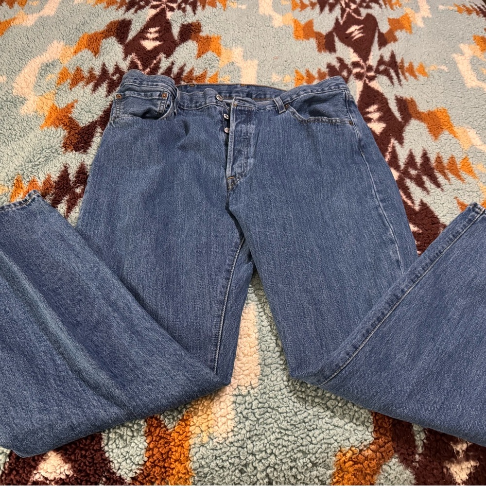 Levi's Men's Straight Blue Jeans